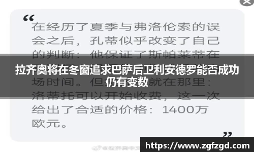 拉齐奥将在冬窗追求巴萨后卫利安德罗能否成功仍有变数